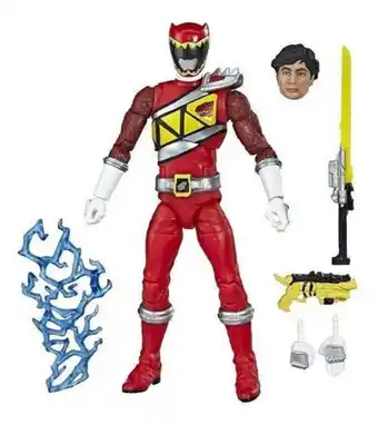 Power rangers e5932 power rangers figura 6 pulgadas dino charge red ranger juguete hasbro