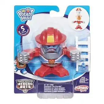 Juguetrón Hasbro playskool sr. cara de papa heatwave transformers rescue c0159 oferta