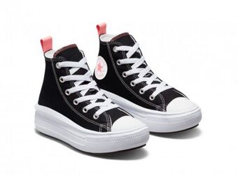 Tenis converse chuck taylor all star move hi para niña