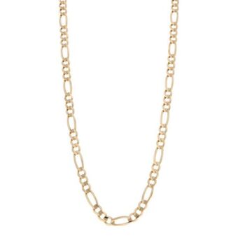 Nacional Monte de Piedad Collar de tres eslabones por uno en oro amarillo 14 kilates. oferta
