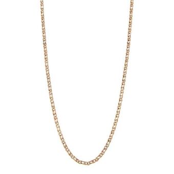 Nacional Monte de Piedad Collar eslabón nudo egipcio en oro amarillo 14 kilates. oferta