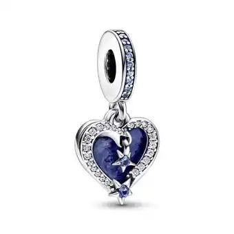 Pandora Charm colgante doble estrella fugaz celestial y corazón oferta
