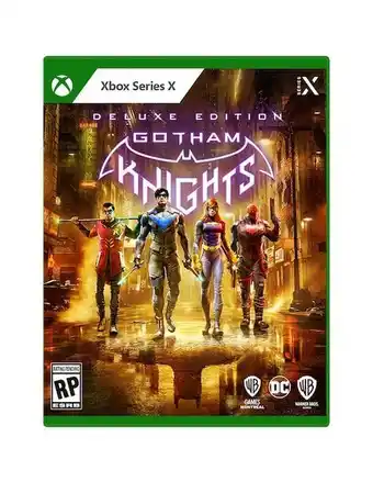 Gotham knights deluxe para xbox series x / xbox one físico