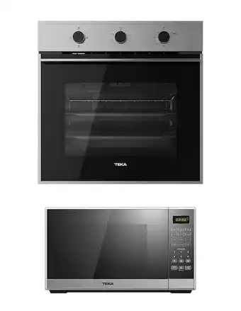 Liverpool Horno a gas teka hbs756gss capacidad 70 litros + horno de microondas mwo11x oferta