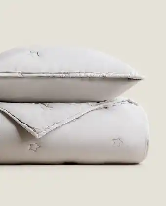 ZARA HOME Edredón microfibra estrellas oferta