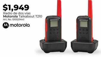 Office Depot Radio de dos vías motorola oferta