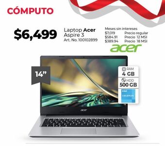 Office Depot Laptop acer oferta