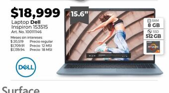 Office Depot Laptop dell oferta