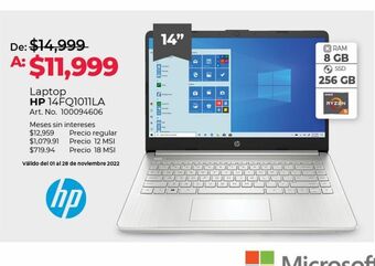 Office Depot Laptop hp oferta