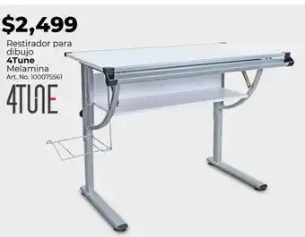 Restirador para dibujo 4tune melamina