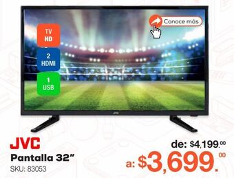 RadioShack Pantalla jvc si32h / 32 pulgadas / hd oferta
