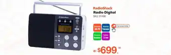 RadioShack Radio digital radioshack / gris oferta