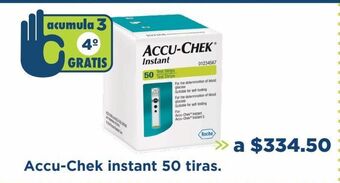 Farmacia San Pablo Accu-chek instant 50 tiras. oferta