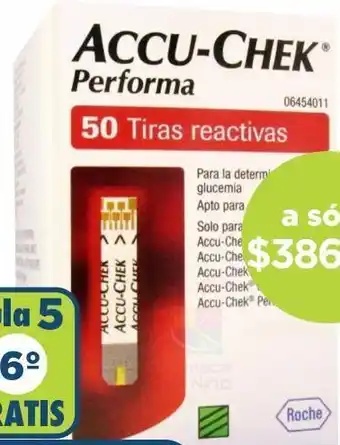 Accu-chek performa 50 tiras.