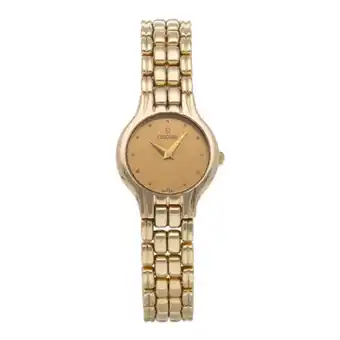 Reloj concord para dama en oro amarillo 14 kilates.