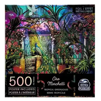 Rompecabezas adulto 500 pzs - tropical greenhouse 6044646