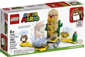 Lego super mario set de expansión: pokey del desierto 71363