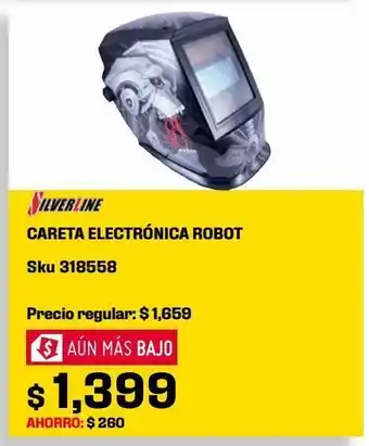 Careta electrónica robot