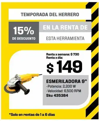 Sodimac Homecenter Esmeriladora oferta