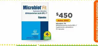 Bodega Aurrerá Microbiot fit oferta