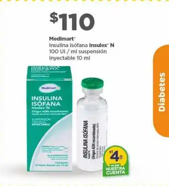 Insulina isófana insulex medimart