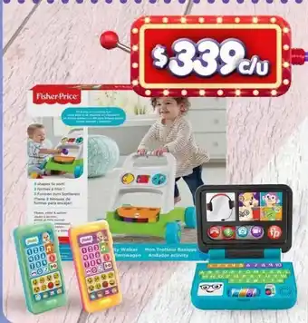 Bodega Aurrerá Fisher price oferta