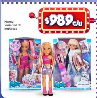 Bodega Aurrerá Variedad de muñecas oferta