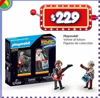Bodega Aurrerá Playmobil volver al futuro oferta