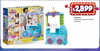 Bodega Aurrerá Camión de helados play-doh oferta
