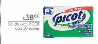 Sal de uvas picot con 10 sobres
