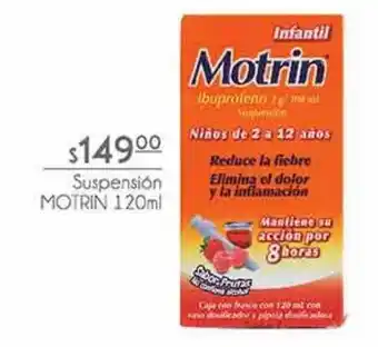 Suspensión motrin 120ml