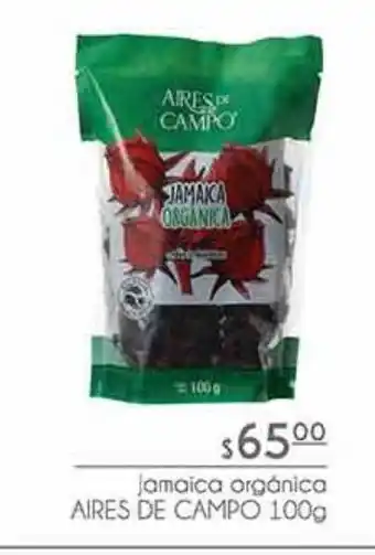 Jamaica orgánica aires de campo 100g