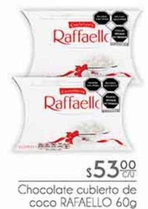 Chocolate cubierto de coco raffaello 60g