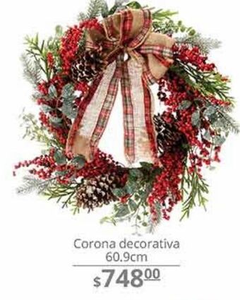 Corona decorativa 60,9cm