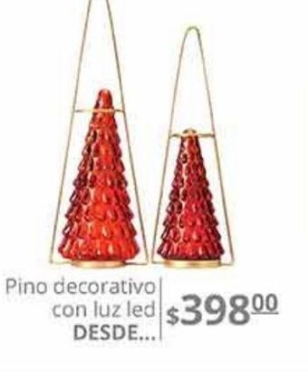La Comer Pino decorativo con luz led oferta