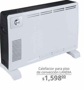 La Comer Calefactor para piso de convección landia oferta