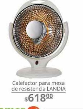 La Comer Calefactor para mesa de resistencia landia oferta
