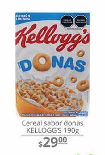 Cereal sabor donas kellogg's 190g