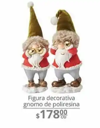 Figuras decorativas gnom de poliresina