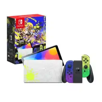 Sam's Club Consola portátil nintendo switch oled splatoon 3 64 gb edición especial oferta