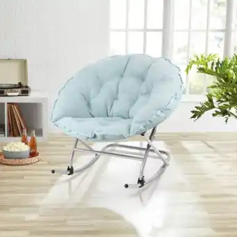 Sam's Club Silla mecedora plegable member's mark redonda menta oferta