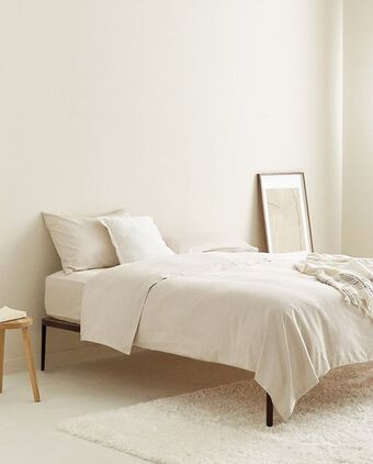 ZARA HOME (300 hilos) funda nórdica satén oferta