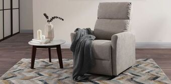 Muebles Dico Sillón reclinable kasai gris oferta