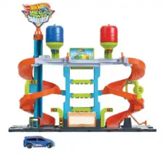 Hot wheels city autolavado mega torre
