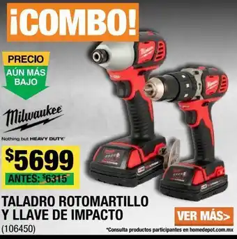 The Home Depot Taladro rotomartillo oferta