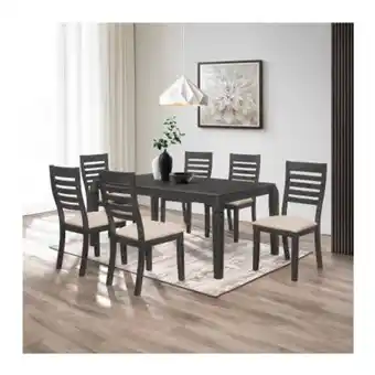 Sam's Club Comedor member's mark de 7 pzas oferta