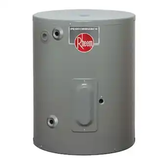 The Home Depot Calentador de agua rheem de depósito eléctrico 76 l 127 v oferta