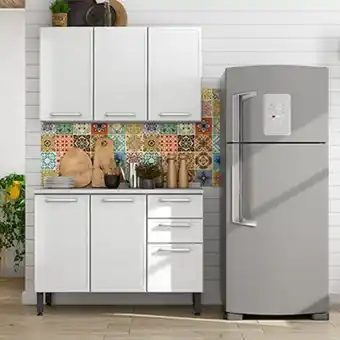 Set de cocina sao paulo verona 1.20 m blanco