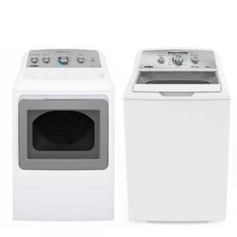 The Home Depot Combo mabe de lavadora 19 kg y secadora 20 kg blanco oferta