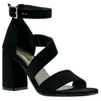Sandalia de vestir para dama split negro 7767
